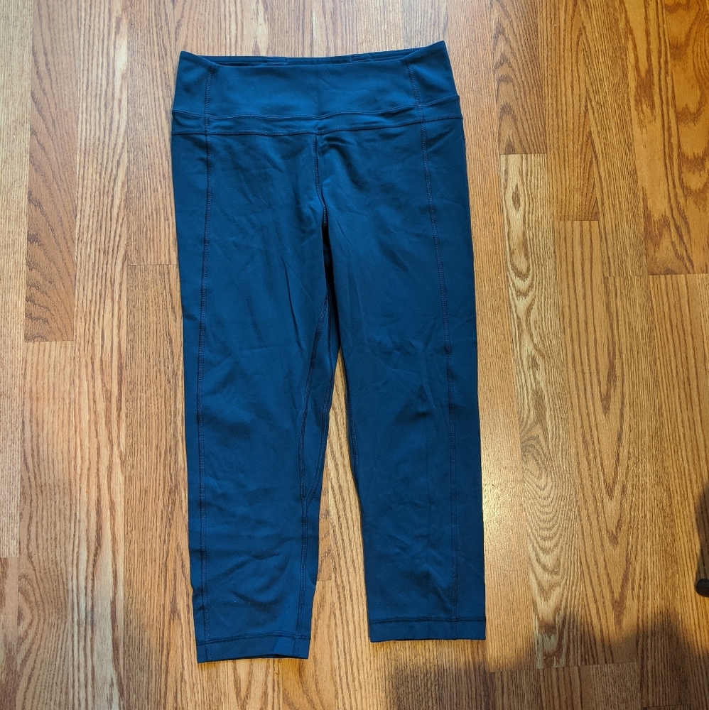 Lululemon Pushing Limits Crop - Jaded